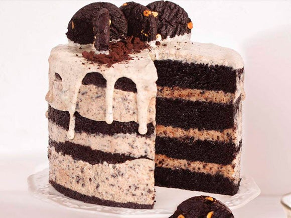 Bolo Cookie and Cream - Receitas Nestlé Professional