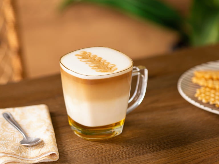 Café preparado com grãos selecionados nescafé