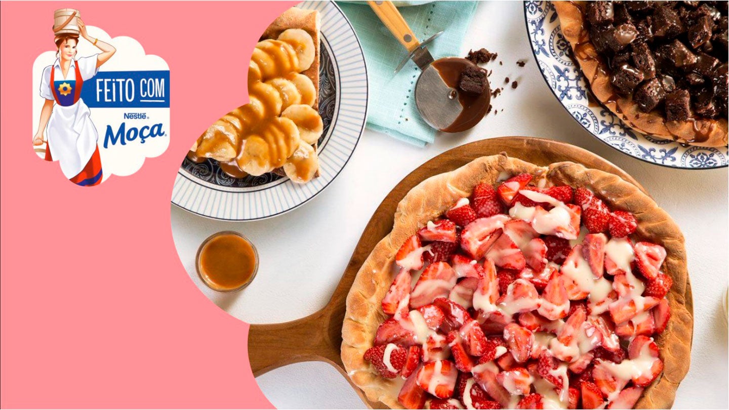 Pizzas desenvolvidas com produtos nestlé professional
