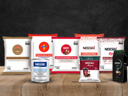 banner produtos nescafé