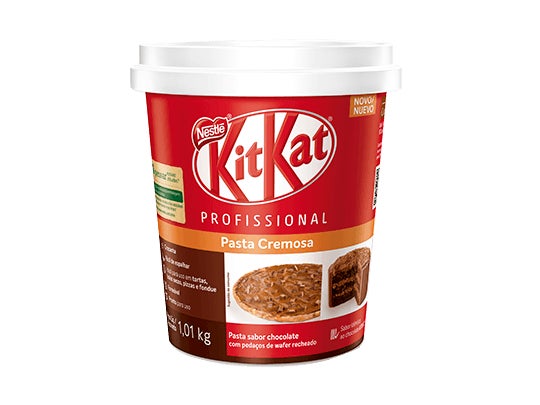 Pasta Cremosa KITKAT 1,01 kg Ideias para Páscoa