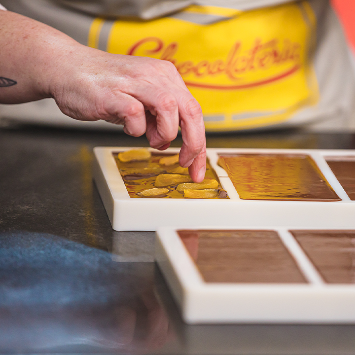 Preparação Barras de Chocolate Garoto