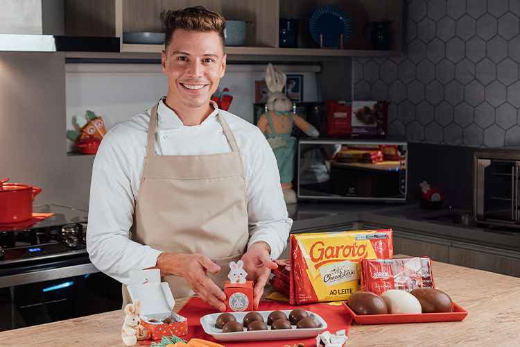 Destaque-se da concorrência 
com as Barras de Chocolate Garoto