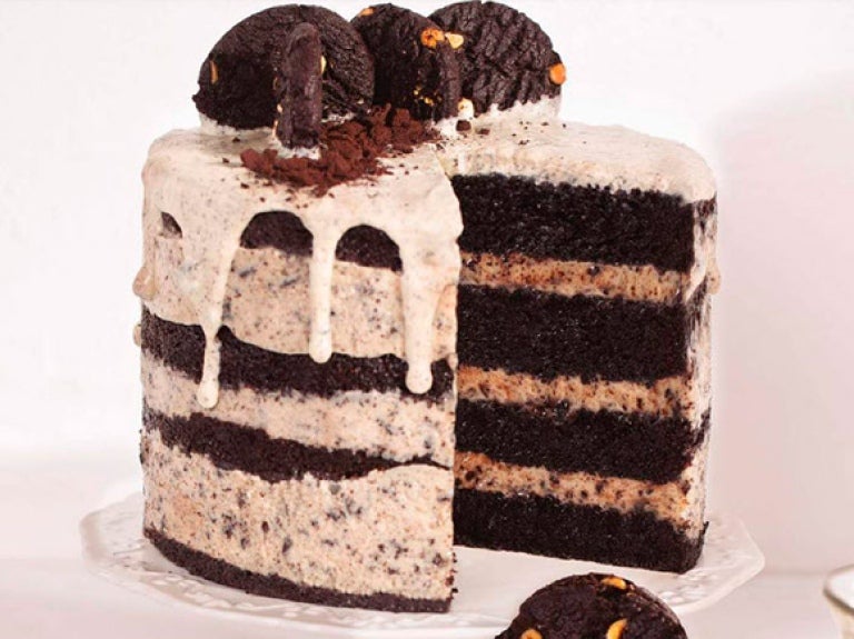 Bolo Cookie and Cream - Receitas Nestlé Professional