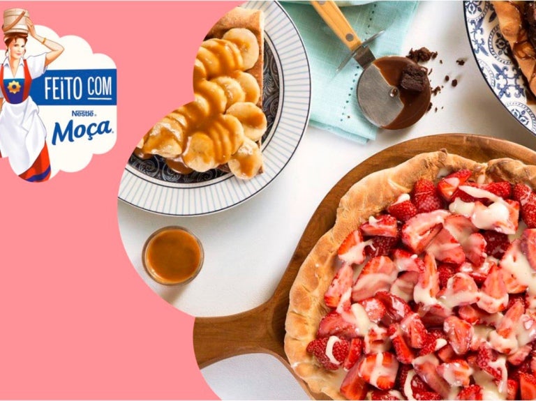 Pizzas desenvolvidas com produtos nestlé professional