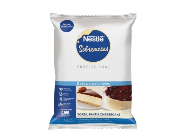 Embalagem Base para recheio de torta, pavê e cheesecake 600g