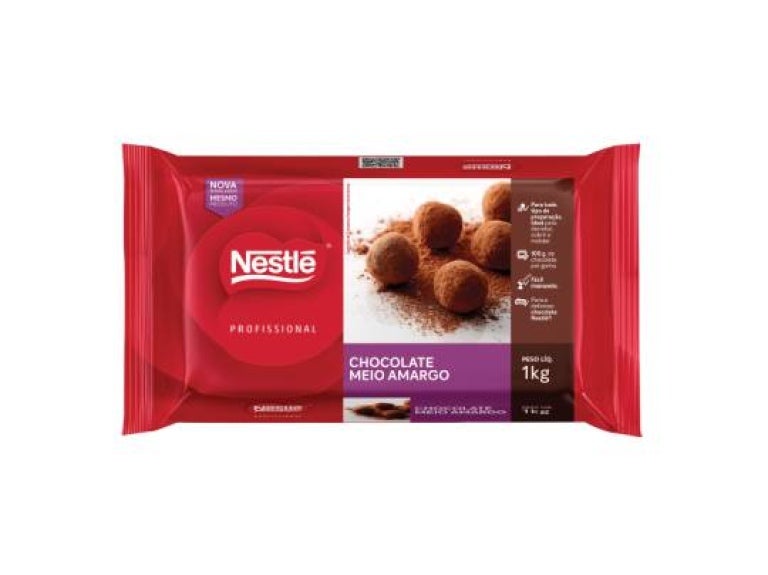 Barra de Chocolate Meio Amargo NESTLÉ Porcentagem de Cacau 44%
