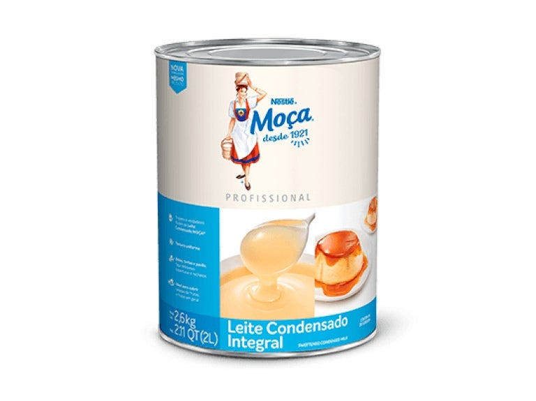 Lata de Leite Condensado Grande 2,6kg MOÇA