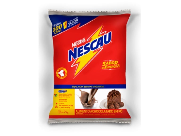 Embalagem do achocolatado Nescau 2kg