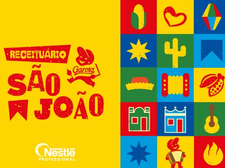 Receituário para festa de são joão 2024. Marcas nestlé