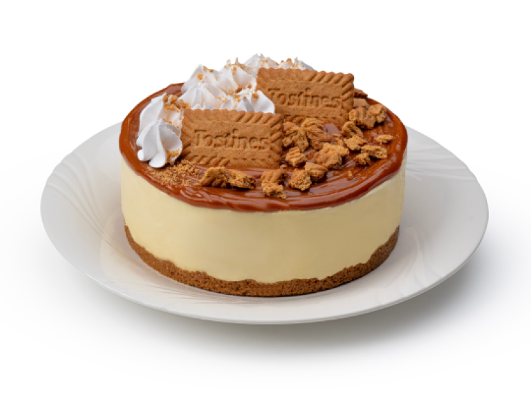 sobremesa com tostines no topo