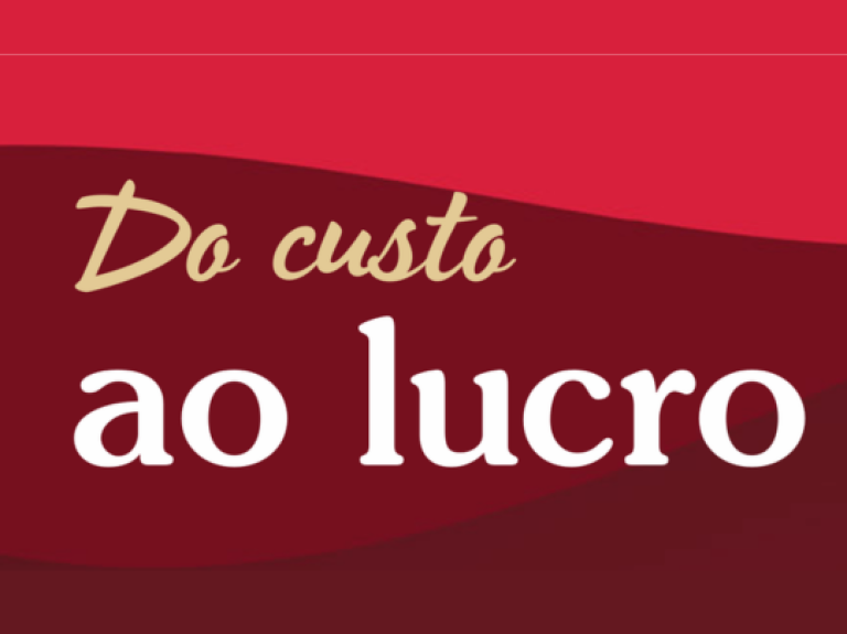 Arte "do custo ao lucro". Baixe a nossa planilha de controle financeiro