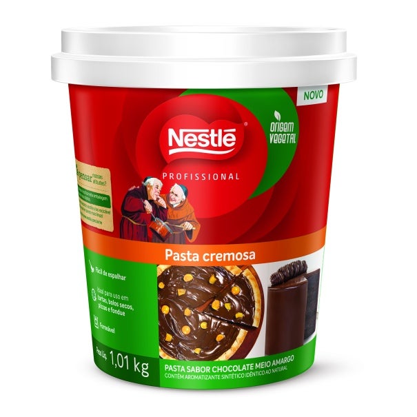Pasta Meio Amarga Dois Frades 1,01kg Ideias para Páscoa