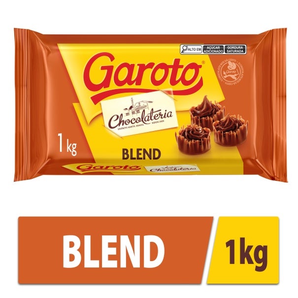 Barra de Chocolate Blend 1KG Garoto