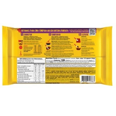 Barra de Chocolate Garoto Confeitaria 1kg Cobertura de Chocolate