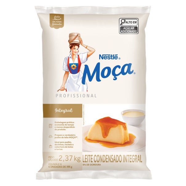Bag de Leite Condensado Integral MOÇA® 1,18kg