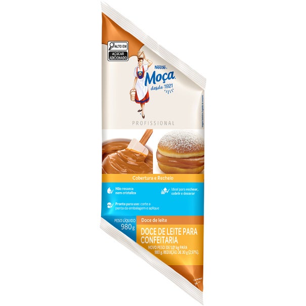 Recheio de Doce de Leite MOÇA® 980g