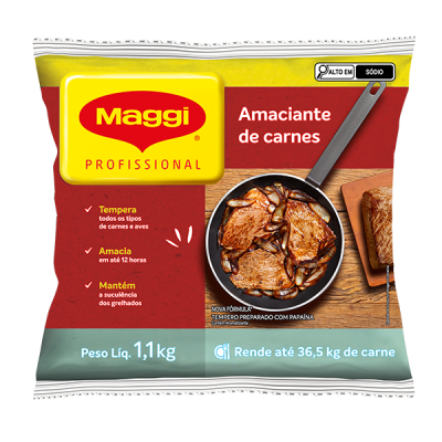 Amaciante de Carnes Maggi 1,1kg