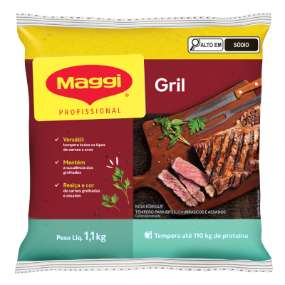Tempero para carnes Maggi Gril 1,1 kg
