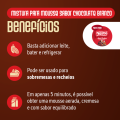 card mousse chocolate branco