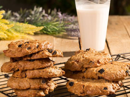 Cookies com Nuts e Berries