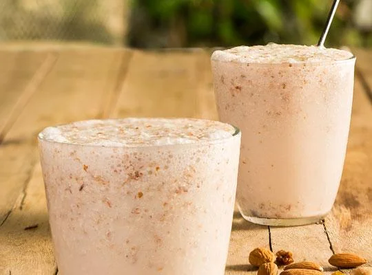 Frappé de Amêndoas com Coco