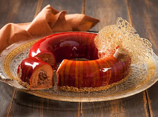 Semifreddo feito com ALPINO
