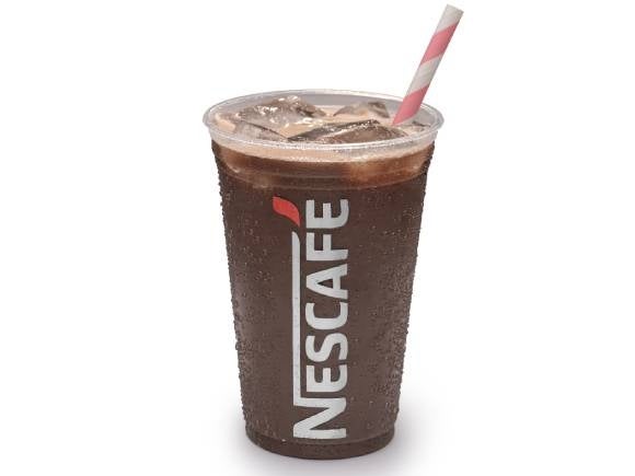 Bebida Gelada Iced Alpino feito com Moça