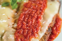 Bife à parmegiana