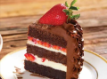 Torta Búlgara Trufada com Morangos Frescos