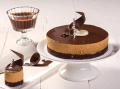 Torta Mousse de Café com Brownie