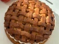 Deliciosa torta de maça, crocante por fora, macia e suculenta por dentro