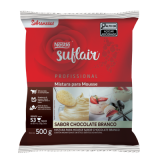 Imagem da embalagem Produto Mistura para Mousse Sabor Chocolate Branco SUFLAIR 500g