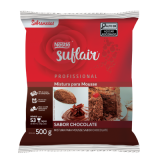 Embalagem Produto Mistura para Mousse de Chocolate Suflair 500g