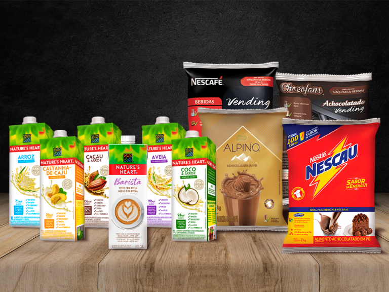 Produtos de bebidas Nestlé Professional